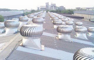 Pemasangan Turboair Turbine Ventilator proyek 6